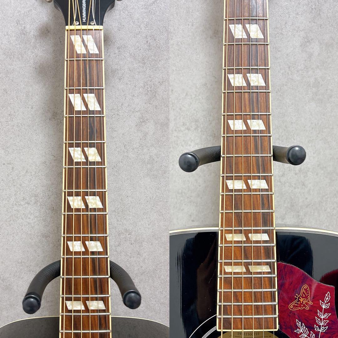 限定 Epiphone エピフォン ハミングバードプロ EBONY エレアコ
