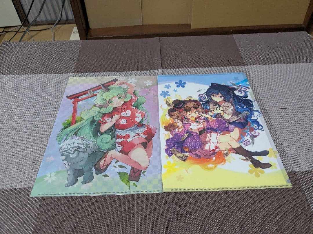 東方project公式書籍　店舗購入特典A4クリアファイル16枚セット