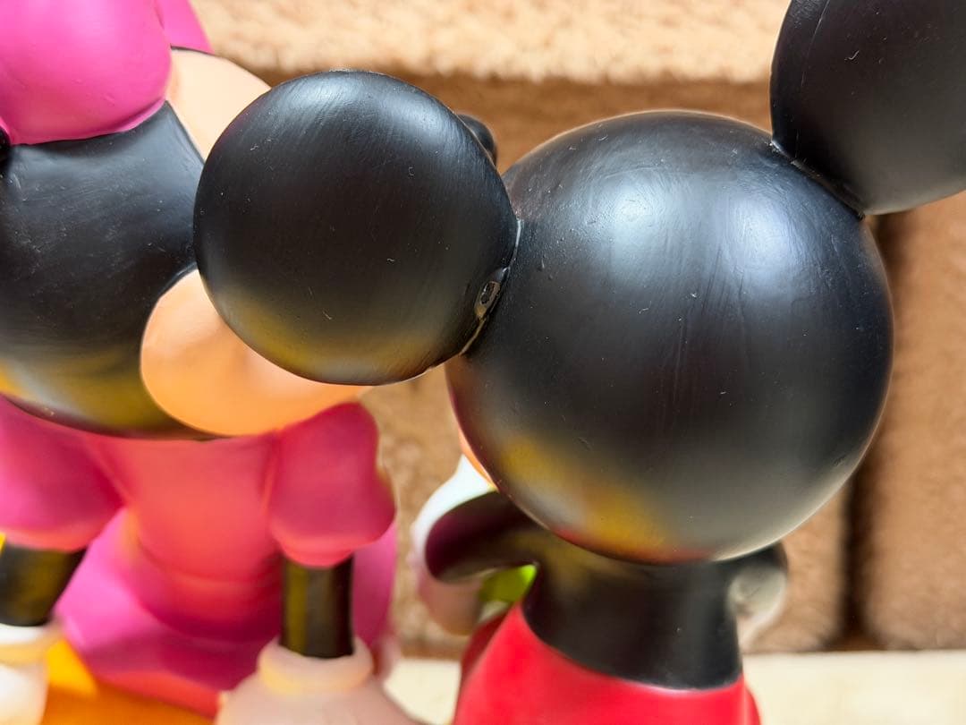 【ミッキー&ミニー】限定 ビッグフィギュア　希少
