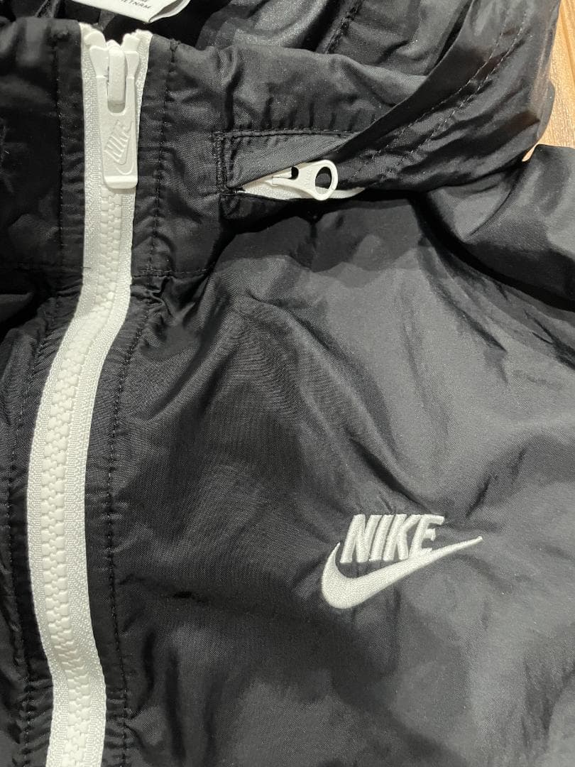 【中古】NIKE(ナイキ) セットアップ ブラック ナイロン サイズL