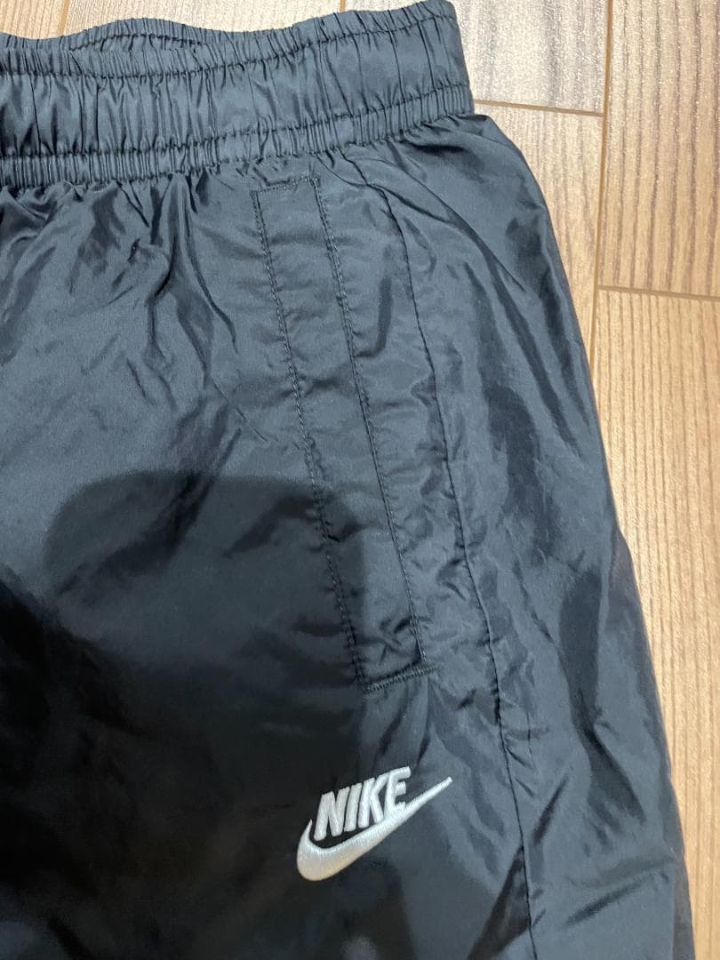 【中古】NIKE(ナイキ) セットアップ ブラック ナイロン サイズL
