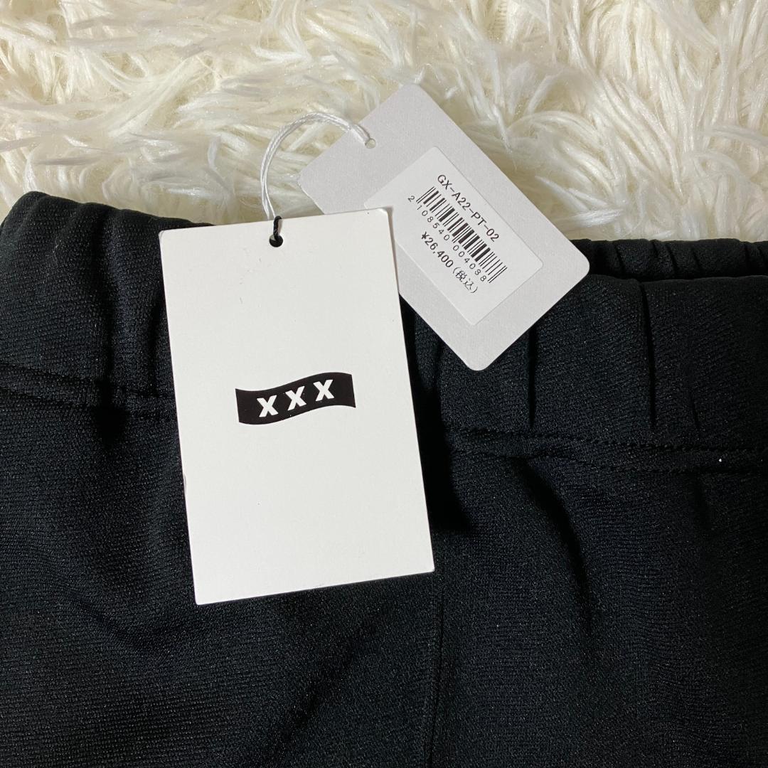 【新品タグ付】亀梨 GOD SELECTION XXX トラックパンツ ロゴ L