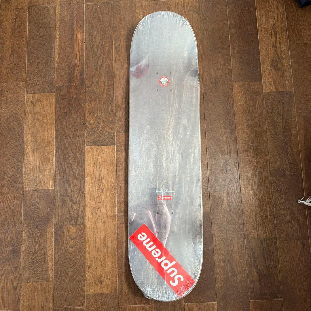 Supreme スケートボードデッキ レッド/ホワイト