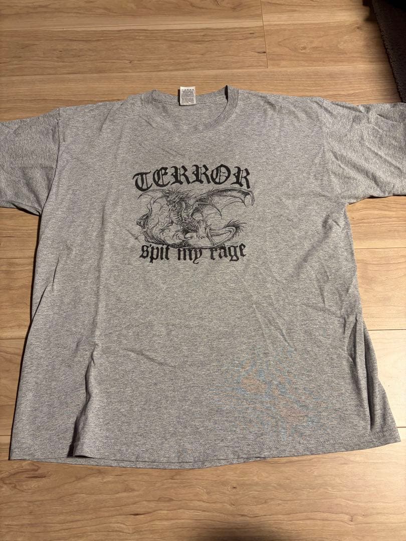 TERROR Tシャツ XLグレー LAハードコア