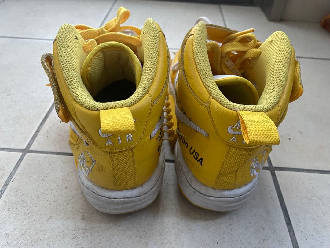 NIKEナイキゴルフシューズイエロー