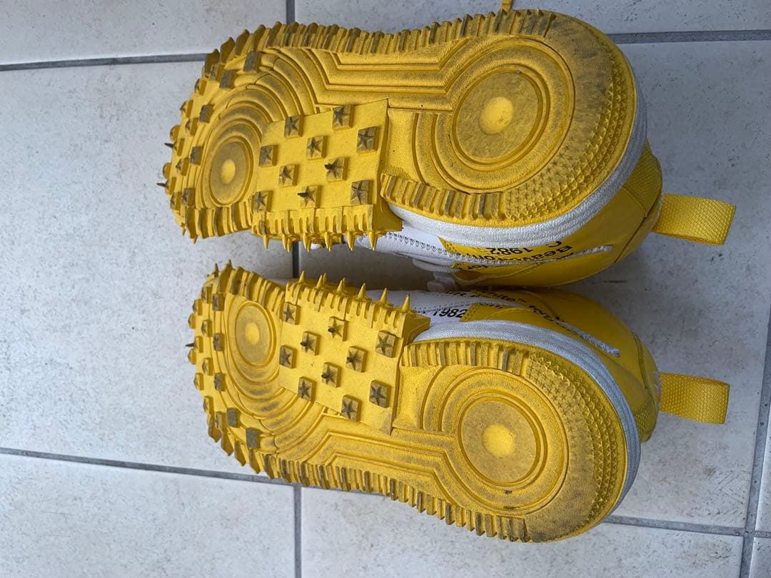NIKEナイキゴルフシューズイエロー