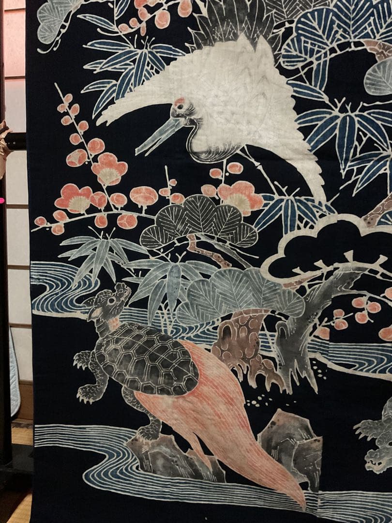 明治時代のタペストリー