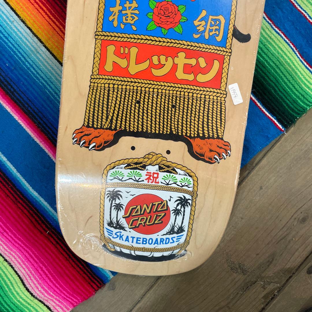 SANTA CRUZ DRESSEN スケボーデッキ　9.31×32.36インチ