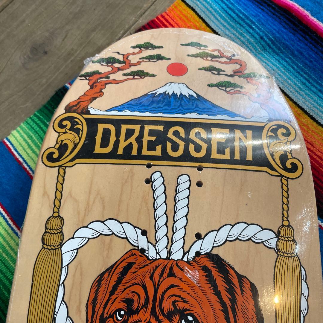 SANTA CRUZ DRESSEN スケボーデッキ　9.31×32.36インチ