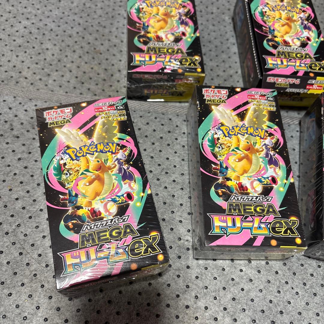 ポケモンカードゲーム メガドリームMEGAドリームEX 5パックセット おまけ