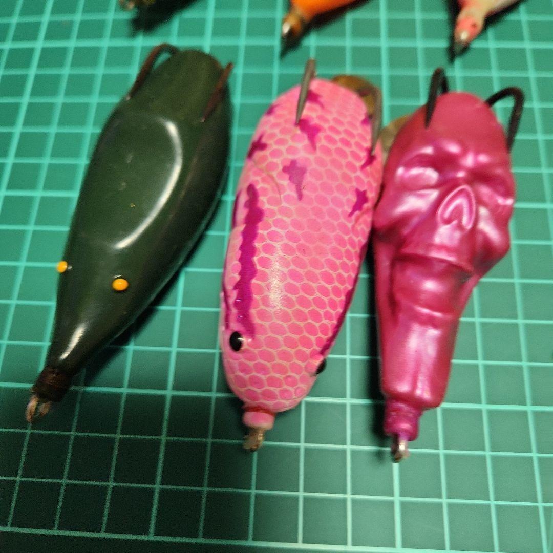 ハネクラ　マッスルベイト他　フロッグ10個セット　雷魚　ライギョ