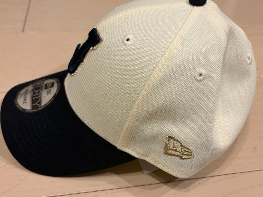 2026年WBCキャップNEW ERA 9FORTY クロームホワイト ネイビー