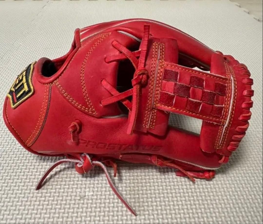 ZETT プロステイタス 内野手 右投げ 軟式 グローブ 野球
