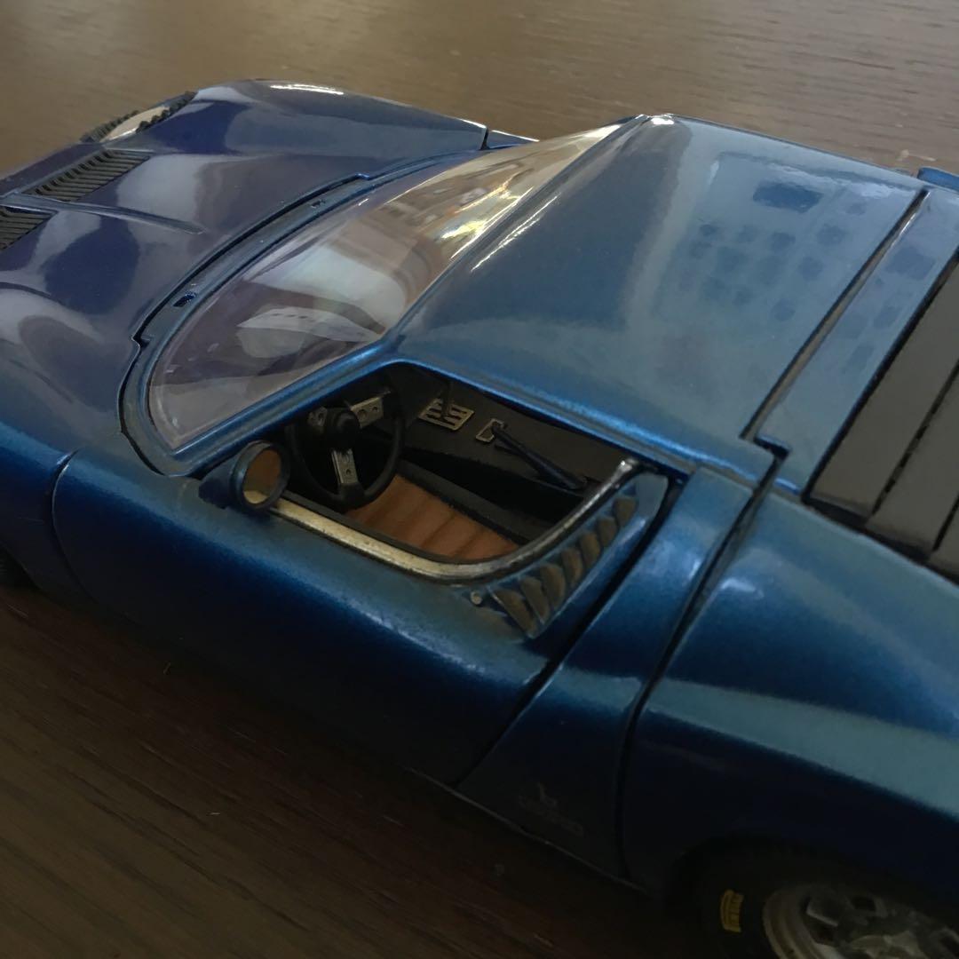 ANSON ランボルギーニ ミウラ 1/18 ブルー