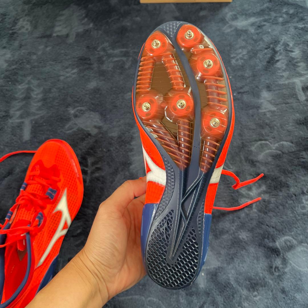 Mizuno X LASER NEXT 3 陸上スパイク 24.0cm レッド