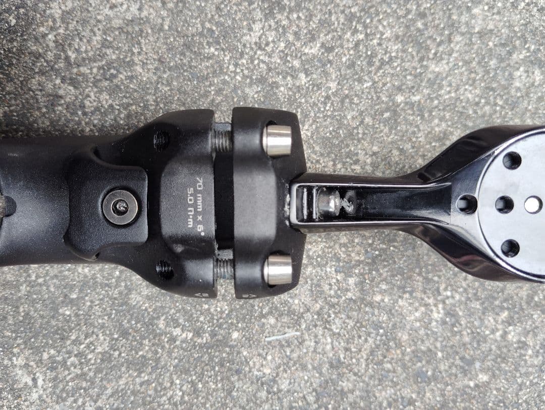 S-Works Tarmac Stem 70mm　GARMINマウント付き