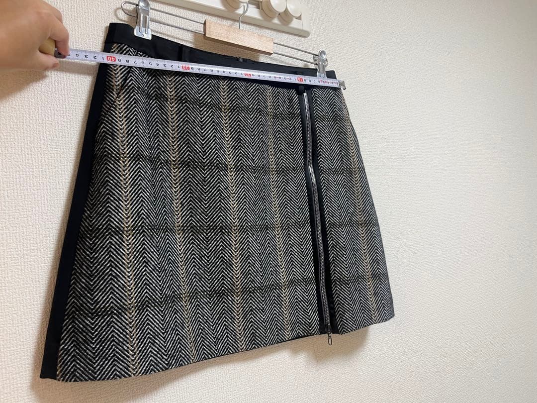 ヘリンボーン柄スカート size 42
