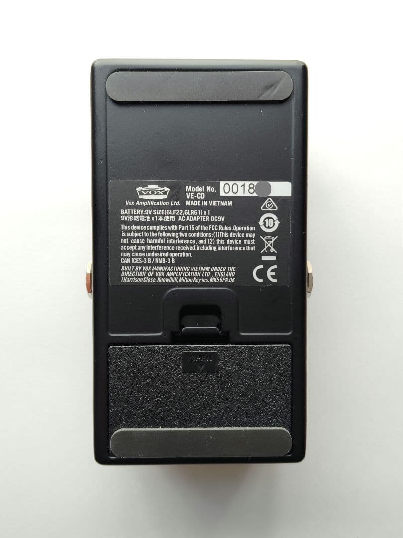 VOX COPPERHEAD DRIVE オーバードライブ VALVENERGY