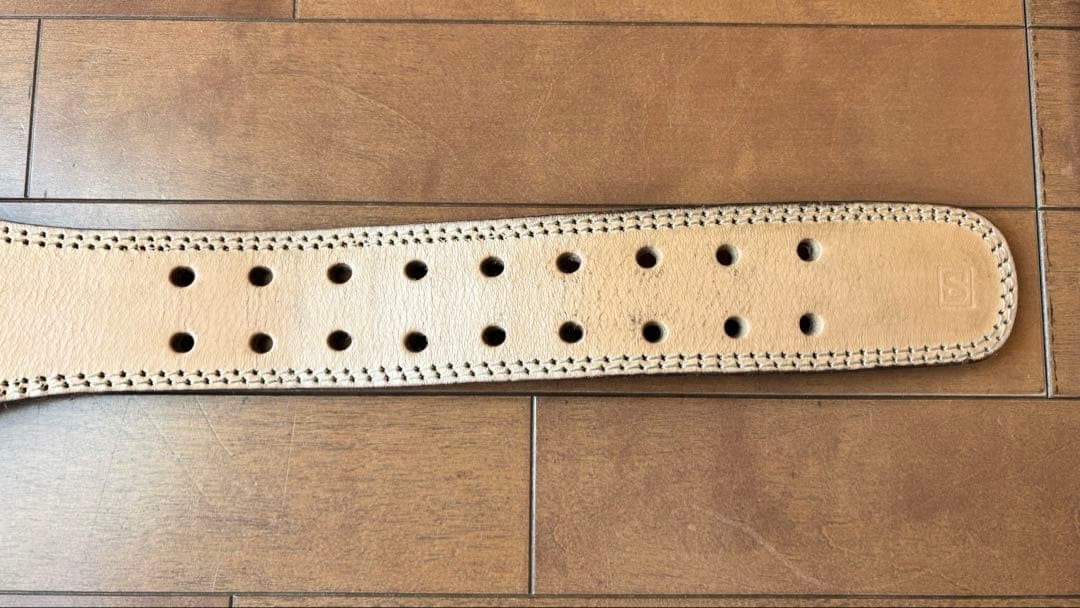 ゴールドジム レザーベルト Sサイズ