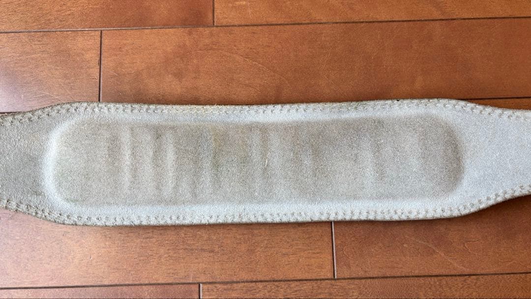 ゴールドジム レザーベルト Sサイズ