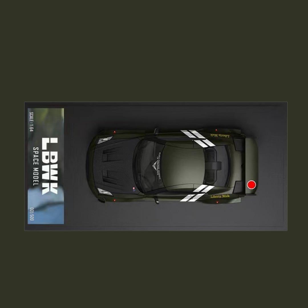 SPACE MODEL 1/64 ニッサン GTR LB R35 ゼロファイター