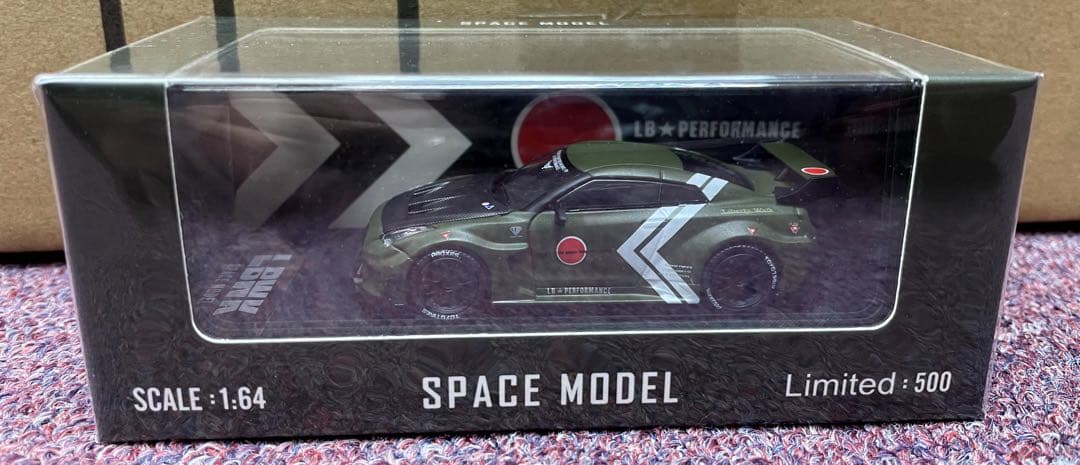 SPACE MODEL 1/64 ニッサン GTR LB R35 ゼロファイター