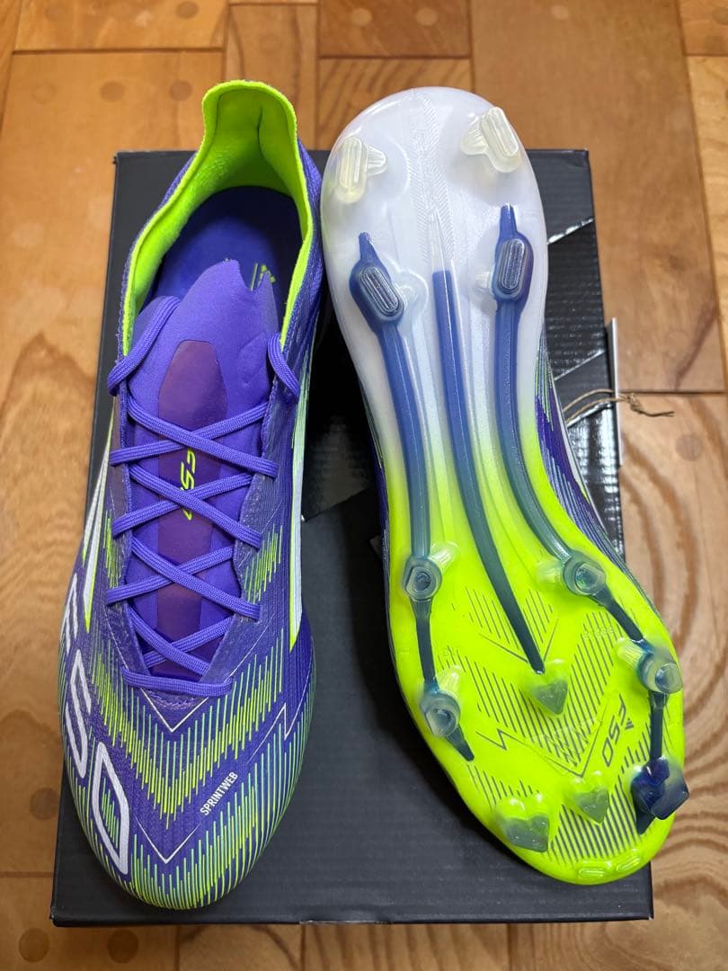 新品　超大特価　アディダス　F50 エリート FG カメレオンパープル