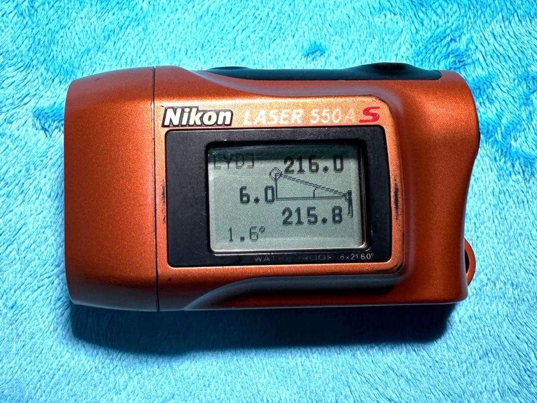 Nikon LASER 550A S レーザー 距離計 防水機能 おまけ