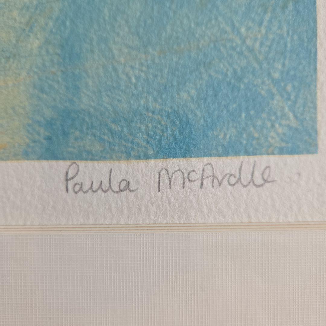 Paula McArdle シルクスクリーン　Dog and Bone