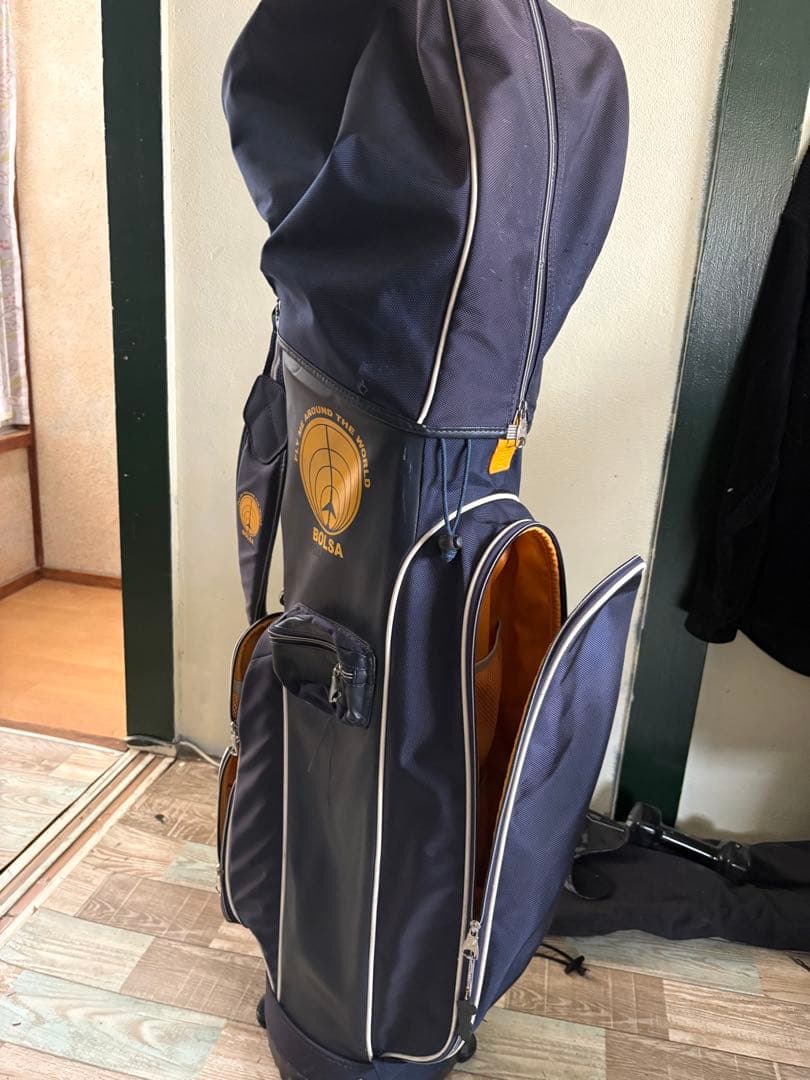 BOLSA ゴルフバッグ ネイビー