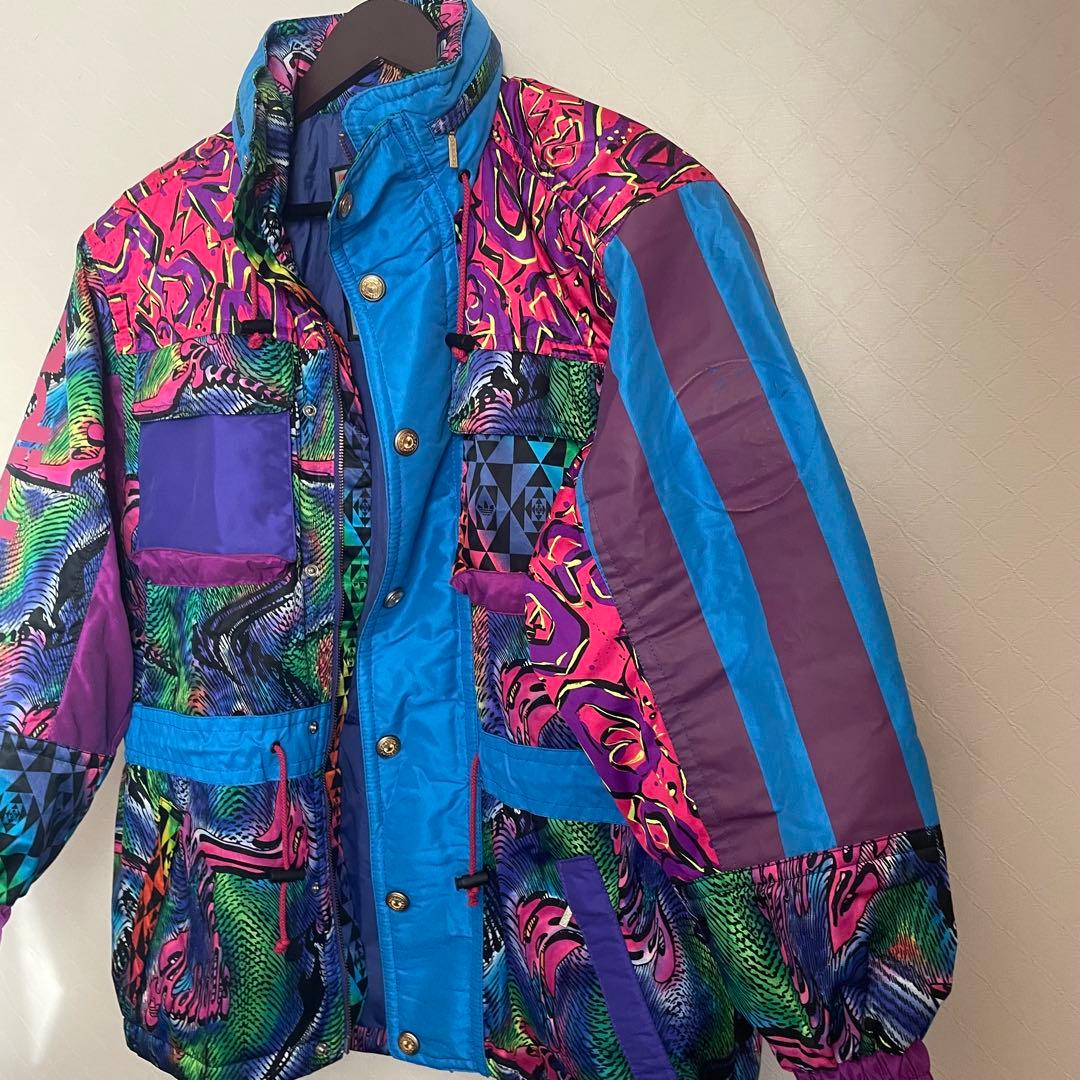 小林　激レア80s adidas デサント期ナイロンジャケット
