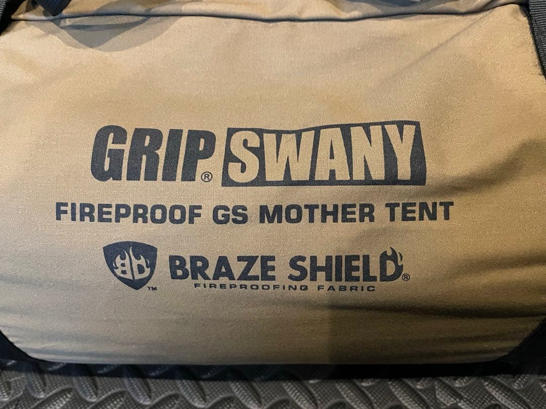 グリップスワニー FIRE PROOF GSマザーテント コヨーテ ブラウン