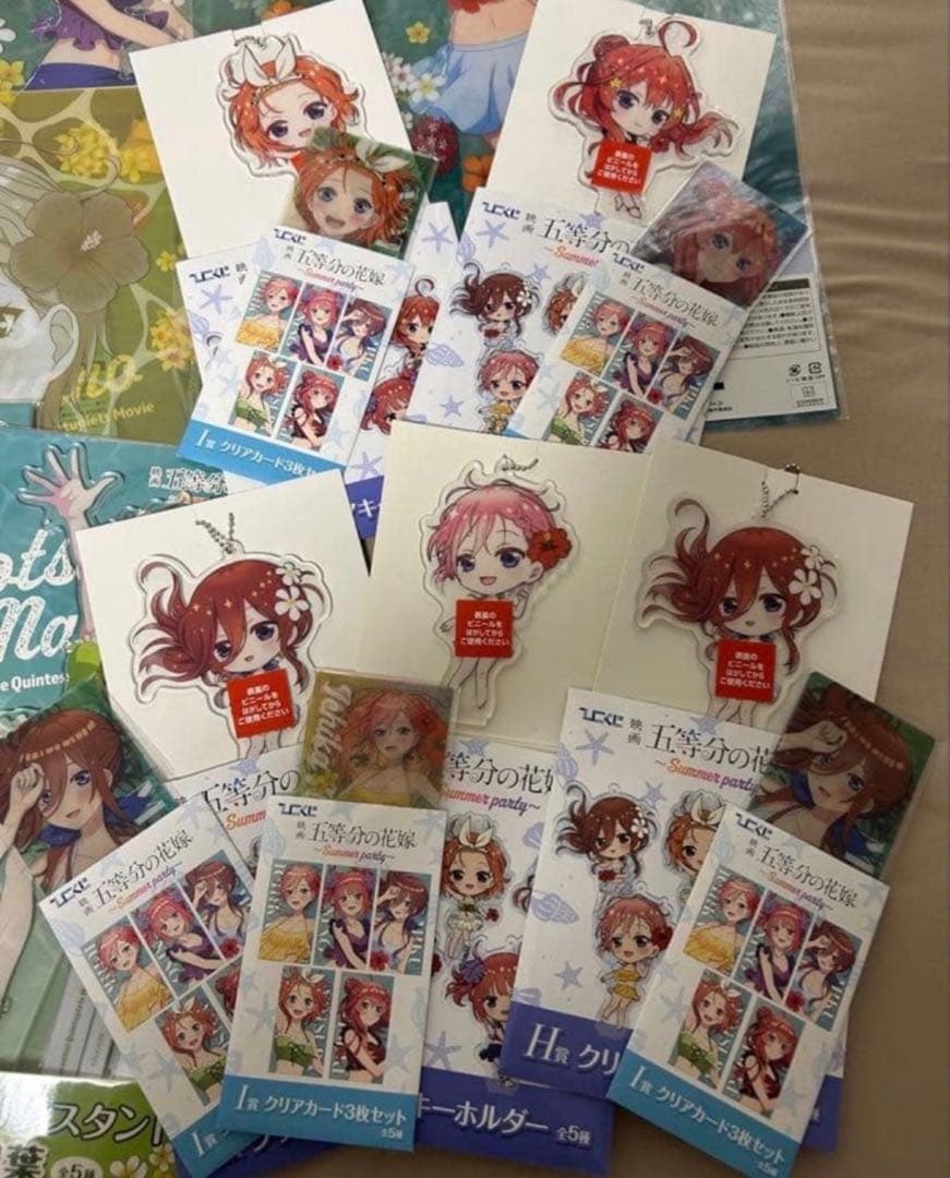 24点　五等分の花嫁　映画　ひこくじ　水着　日本 アニメ　マンガ　まとめ売り