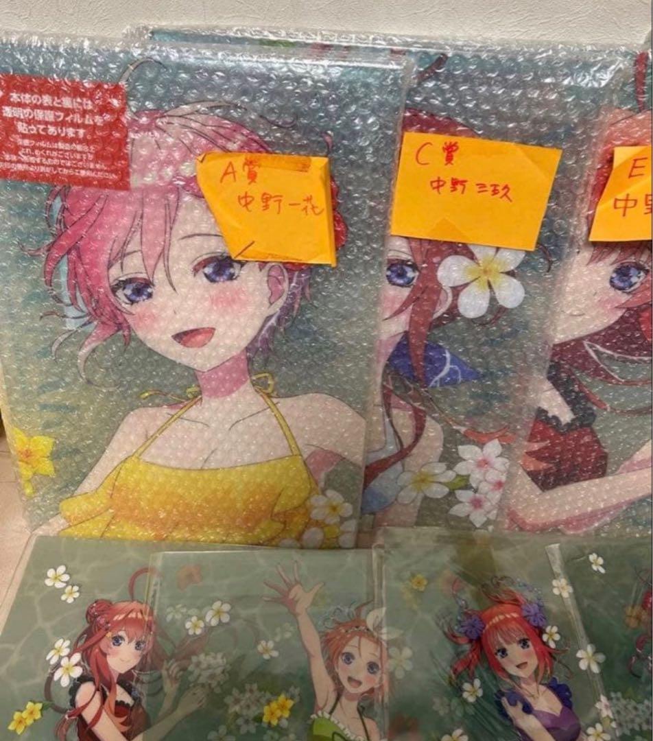 24点　五等分の花嫁　映画　ひこくじ　水着　日本 アニメ　マンガ　まとめ売り