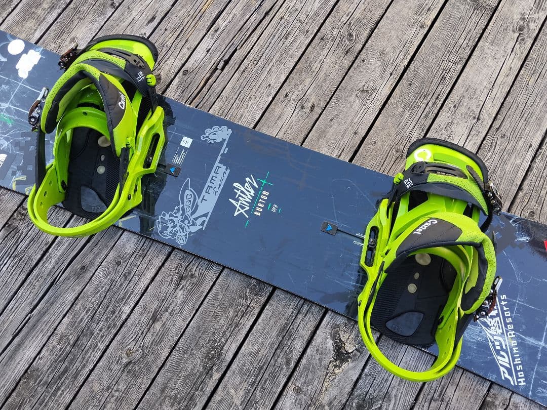 バートンスノーボード2点セット BURTON ANTLER 154 CARTEL