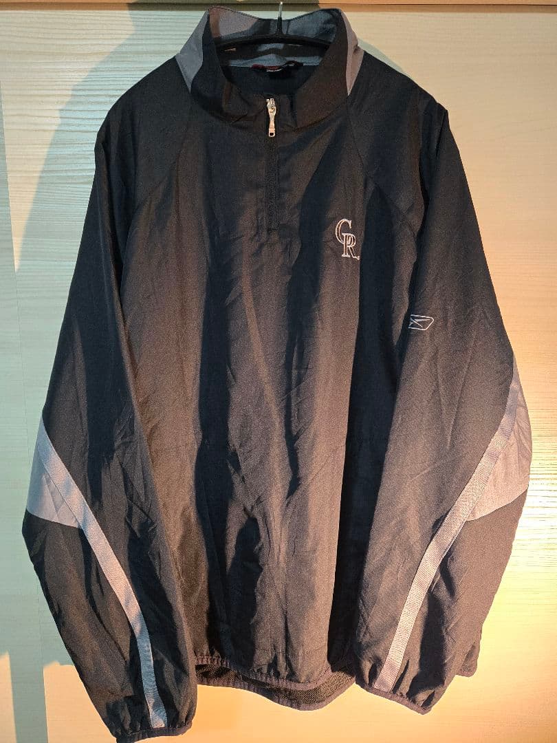 【希少】 00s Reebok ロッキーズ ドリルトップ 菅野投手所属