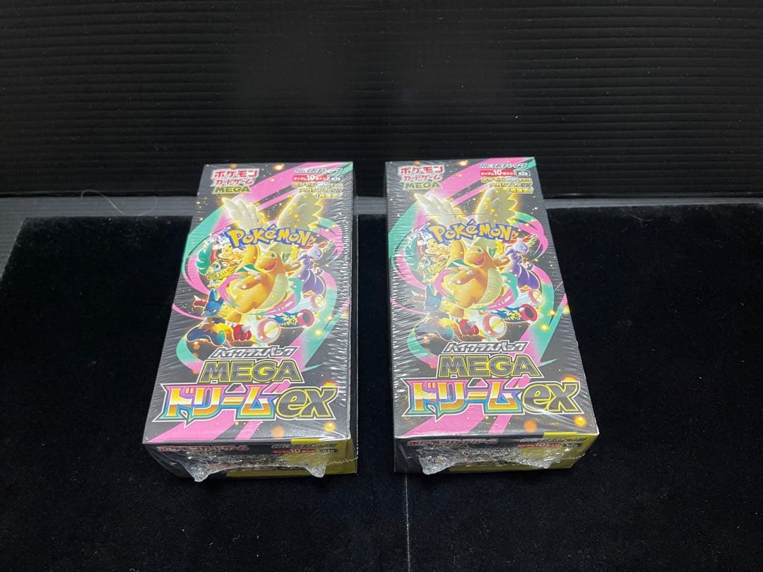 メガドリームex メガブレイブ　バトルパートナーズ　未開封シュリンク付き　計6箱
