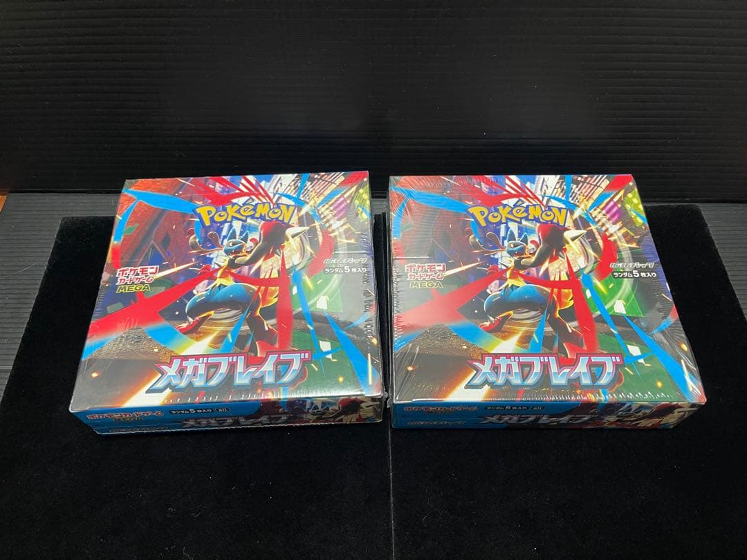メガドリームex メガブレイブ　バトルパートナーズ　未開封シュリンク付き　計6箱