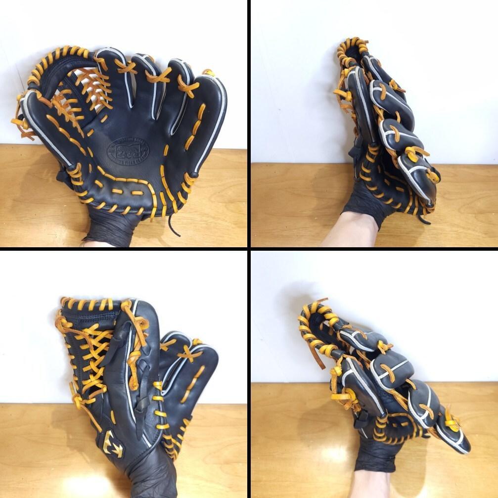 美津和タイガー レボルタイガー 限定 スクエアヒール 美品 内野用 軟式グローブ