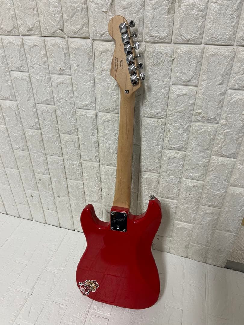 Squier MINI エレキギター レッド