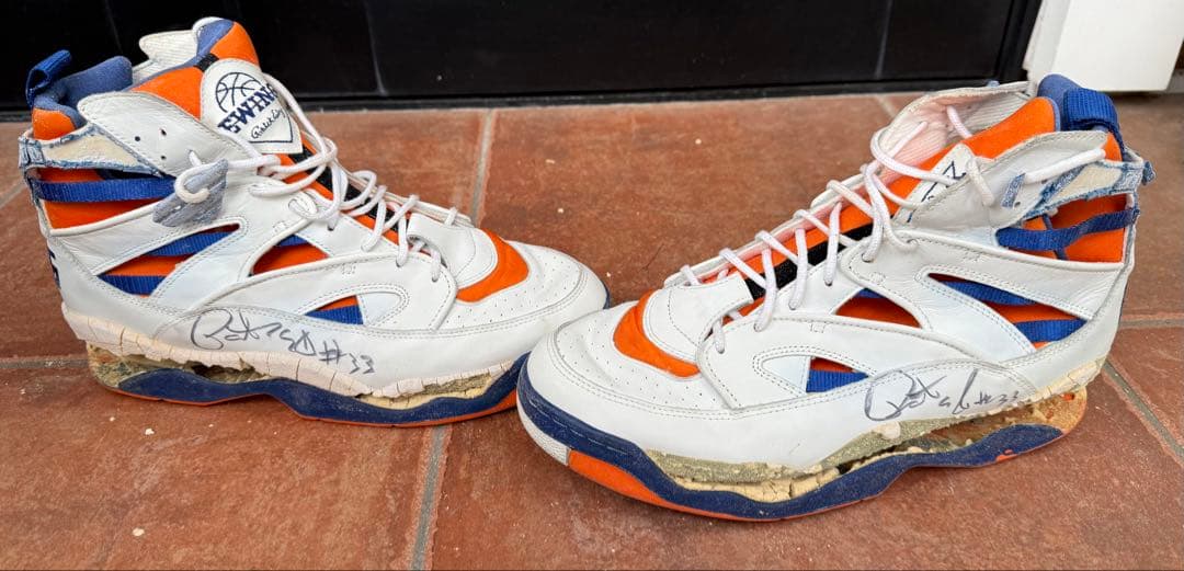 Patrick Ewing サイン入り　バスケットシューズ