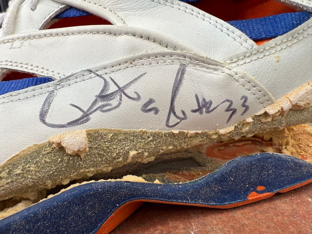 Patrick Ewing サイン入り　バスケットシューズ