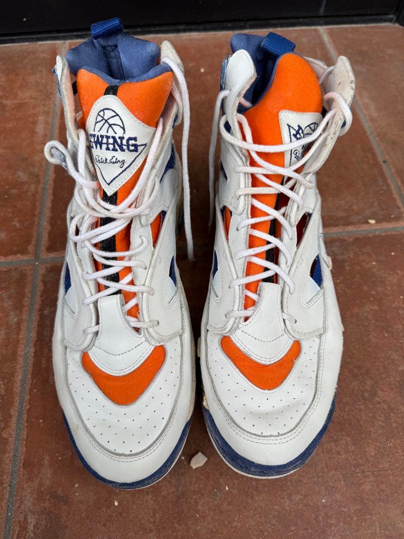 Patrick Ewing サイン入り　バスケットシューズ