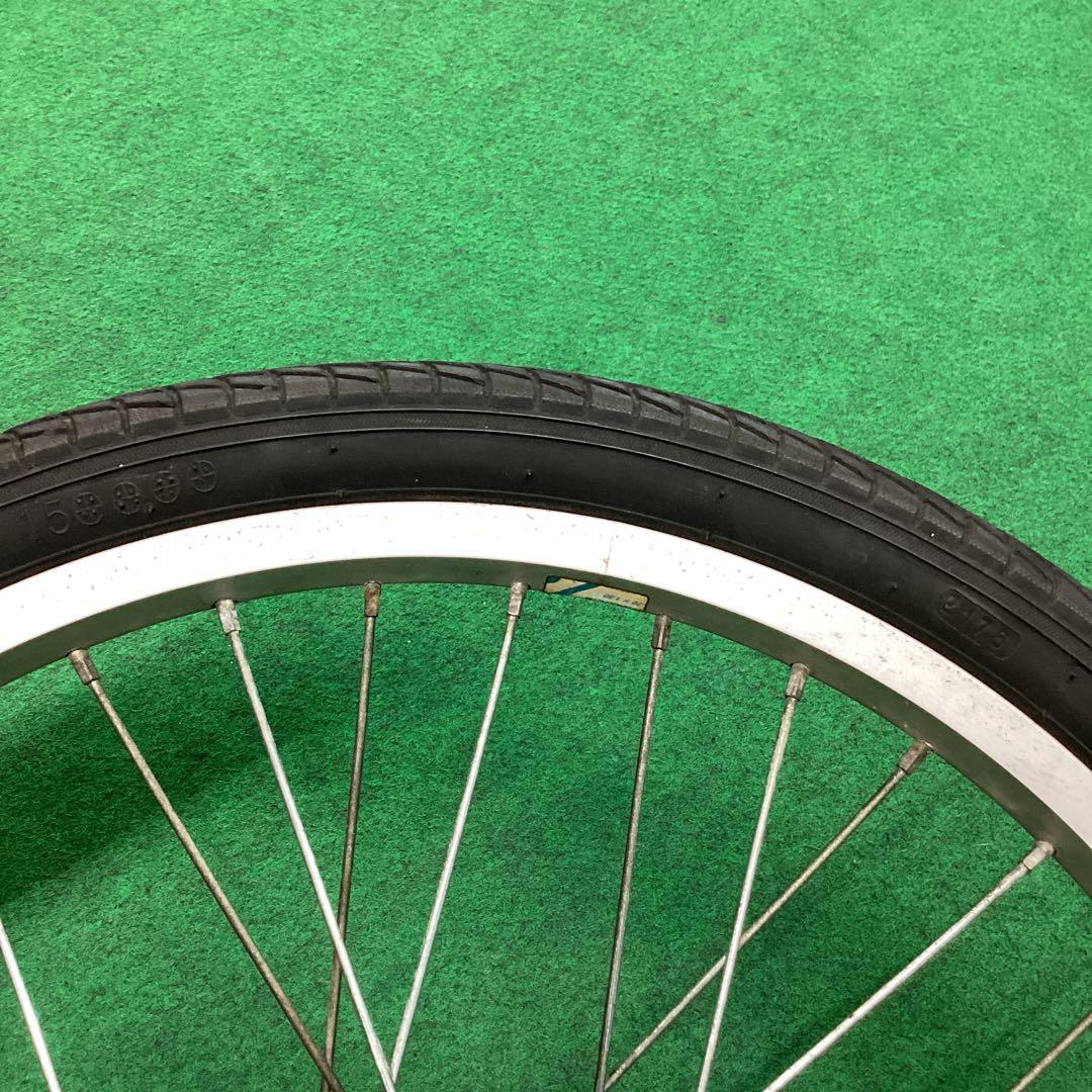 アルミホイール　20x1.75 後輪　タイヤ付　内装3段　14t リア