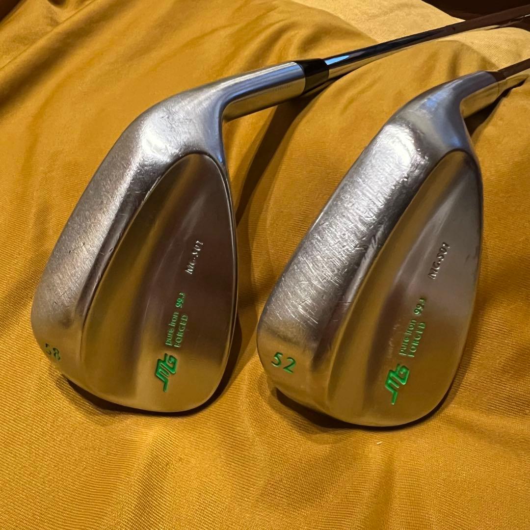⭐️2本セット52.58 ウェッジ　三浦技研　MG-S01 tour 純鉄99.3