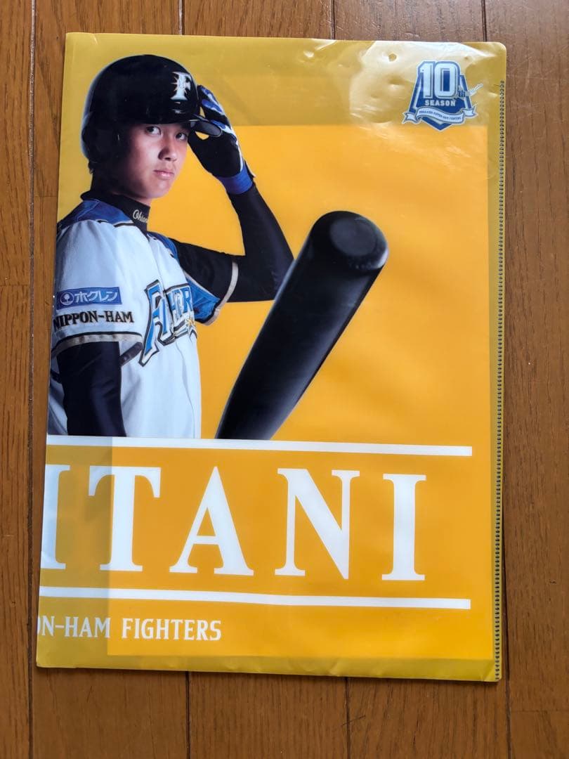 大谷翔平クリアファイル　プロ初登板試合　観戦証明書付き