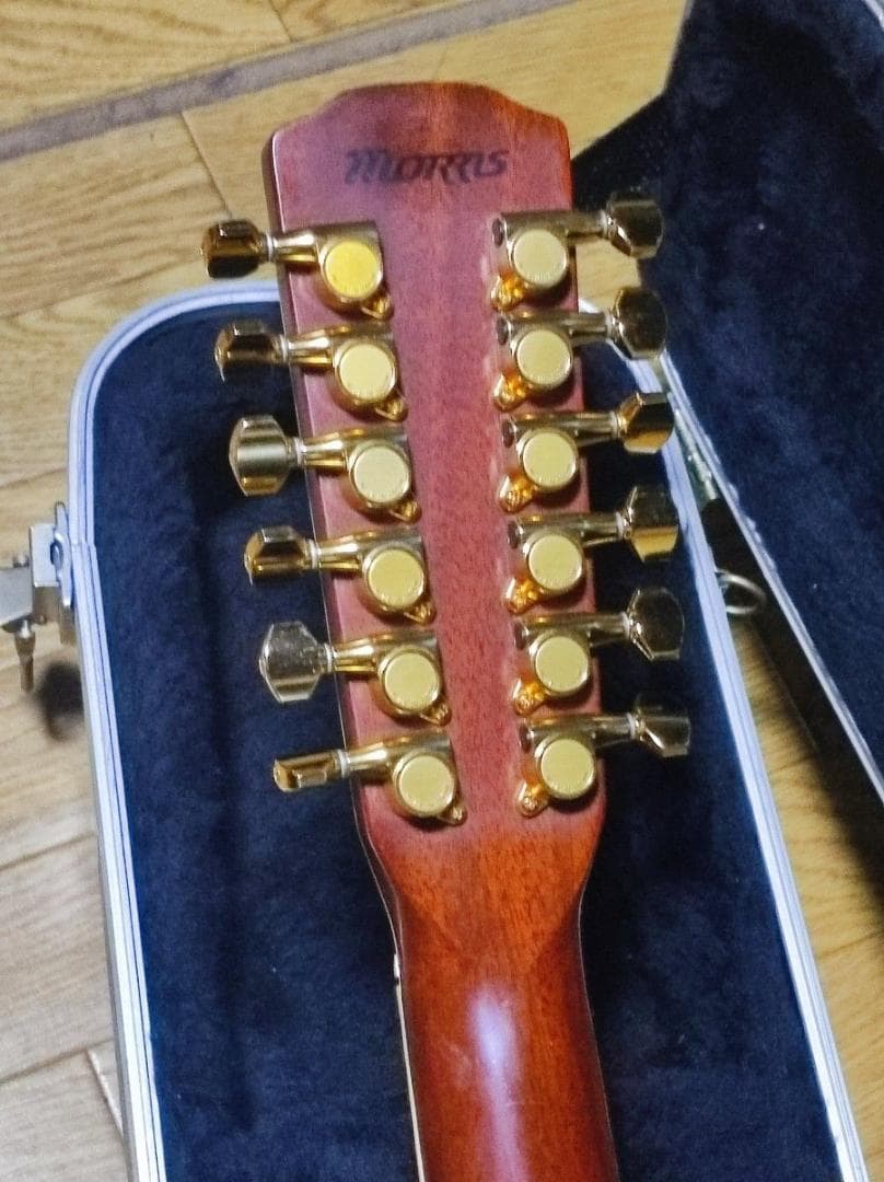 希少美品 Morris ランブラー12弦 WA908-12 ハカランダバック