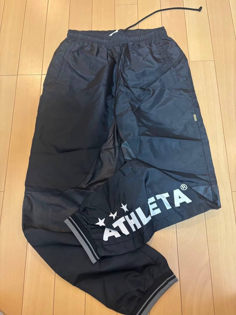 ATHLETA ピステ上下 Mサイズ 緑/黒、送料無料