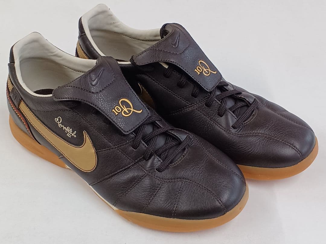 Nike Tiempo Guri IC 27cm ブラウン フットサル シューズ