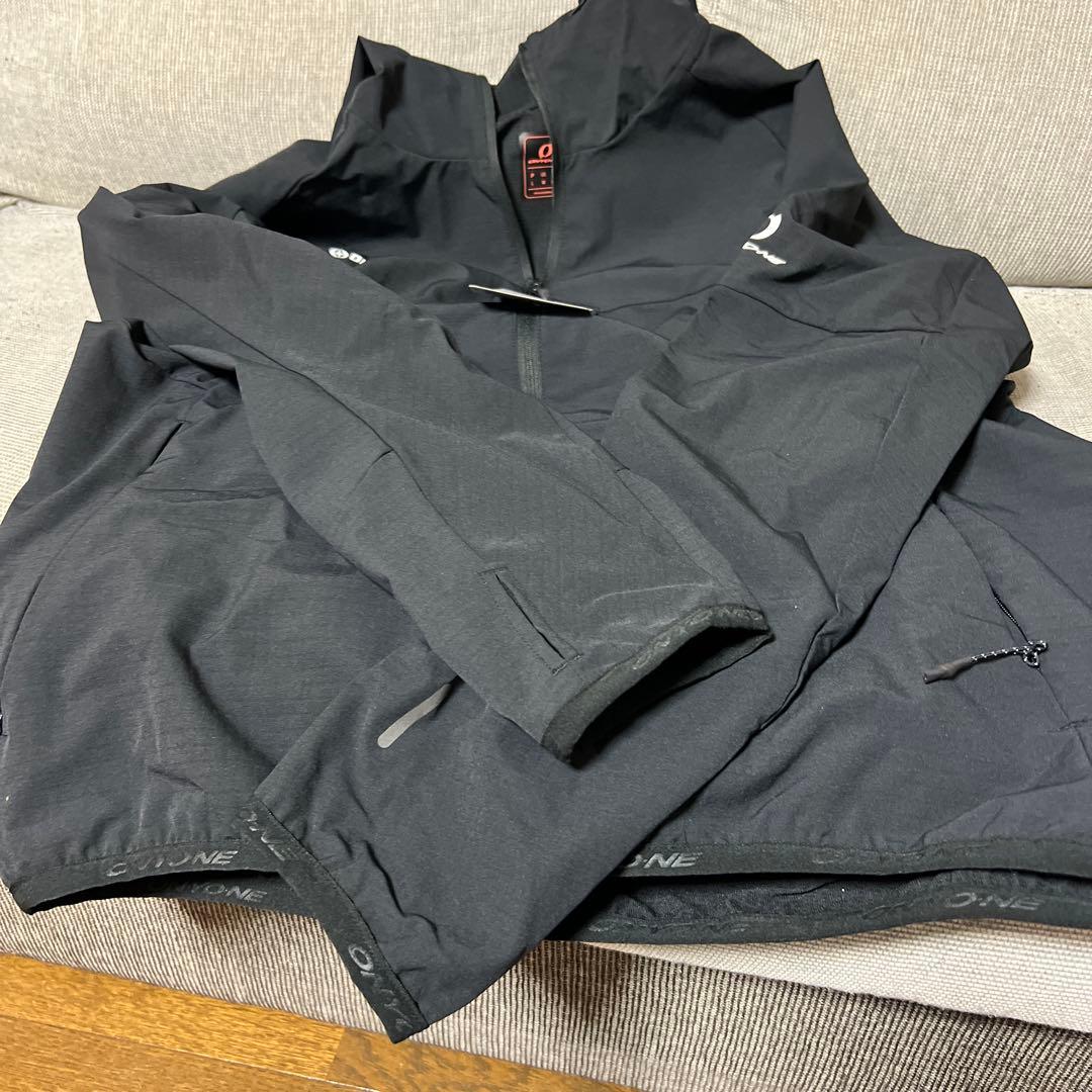 オガサカスキー AIRBREAK JACKET L ブラック パンツ セット